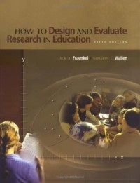 Image of HOW TO DESIGN AND EVALUATE RESEARCH IN EDUCATION FIFTH EDITION