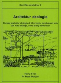 Image of ARSITEKTUR EKOLOGIS