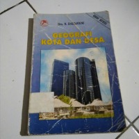 Image of GEOGRAFI KOTA DAN DESA