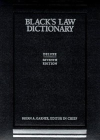 Image of BLACK'S LAW DICTIONARY