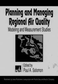 Image of PLANNING AND MANAGING REGIONAL AIR QUALITY