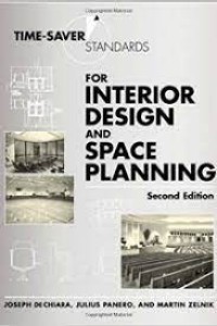 Image of TIME-SAVER STANDARDS FOR INTERIOR DESIGN SPACE PLANNING