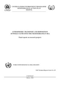 Image of Atmospheric Transport and Deposition of Pollutants into the Mediterranean Sea : Final Reports on Research Projects