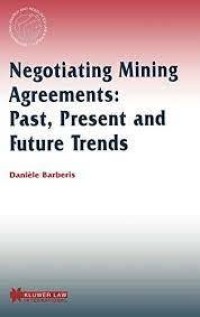 Image of Negotiating Mining Agreements : Past, Present, and Future Trends