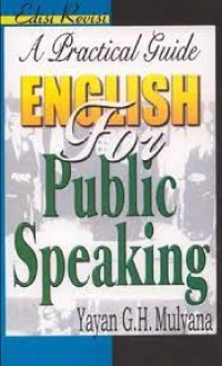 Image of ENGLISH FOR PUBLIC SPEAKING