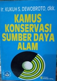 Image of KAMUS KONSERVASI SUMBER DAYA ALAM