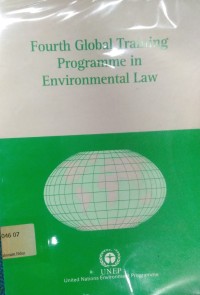 Image of FOURTH GLOBAL TRAINING PROGRAMME IN ENVIRONMENTAL LAW