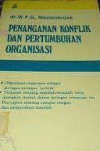Image of PENANGANAN KONFLIK DAN PERTUMBUHAN ORGANISASI