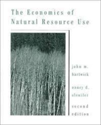 Image of THE ECONOMICS OF NATURAL RESOURCE USE