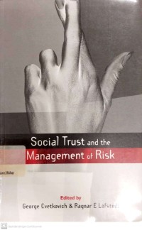 Image of Social Trust And The Management Og Risk