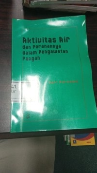 Image of Aktivitas Air dan Perannya dalam Pengawetan Pangan