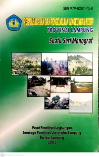 Image of Permasalahan Pengelolah Lingkungan Hidup Provinsi Lampung