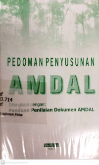 Image of Pedoman Penyusunan AMDAL