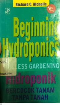 Image of Begining Hvdroponics