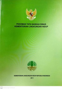 Image of Pedokan Tata Naskah Dinas Kementerian Lingkungan Hidup