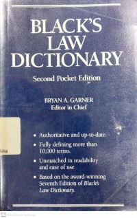 Image of BlACKS LAW DICTIONARY