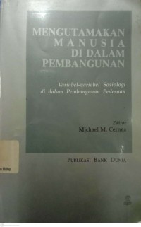 Image of Mengutamakan Manusia Di Dalam Pembangunan