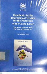 Image of Handbook For The International Treaties for the Protection og the ozone Layer