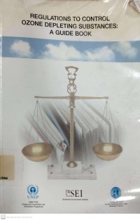 Image of R egulation To Control Ozone Depleting Substances: Aguide Book