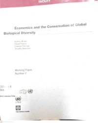 Image of Economics And The Conservation Of Global Biological Diversity
