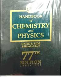 Image of Handbook Of Chemistry And Physics