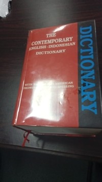 Image of THE CONTEMPORARY ENGLISH-INDONESIAN DICTIONARY WITH BRITISH AND AMERICAN PRONUNCIATION AND SPEELING