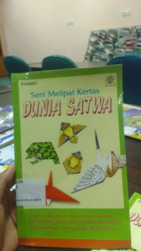 Image of Seni Melipat Kertas DUNIA SATWA