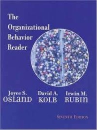Image of The Organizational Behavior Reader