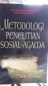 Image of Metodologi penelitian sosial-agama