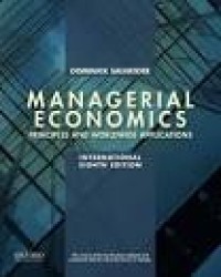 Image of MANAGERIAL ECONOMICS IN A GLOBAL ECONOMY