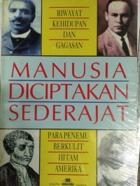 Image of Manusia Diciptakan Sederajat