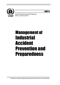 Image of Management Of Industrial Accident Prevention and Preparedness