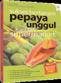 Image of Sukses bertanam, pepaya unggul kualitas supermarket