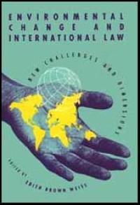 Image of ENVIROMENTAL CHANGE AND INTERNATIONAL LAW